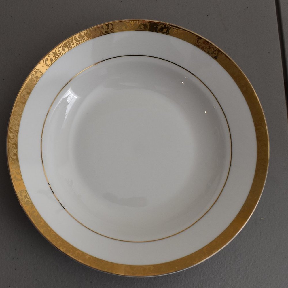 Sango Empress Gold Soup Bowl